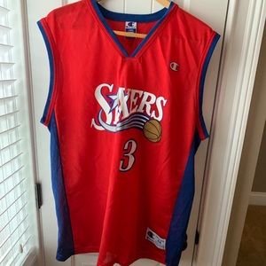 Allen Iverson #3 Philly Sixers Basketball Jersey